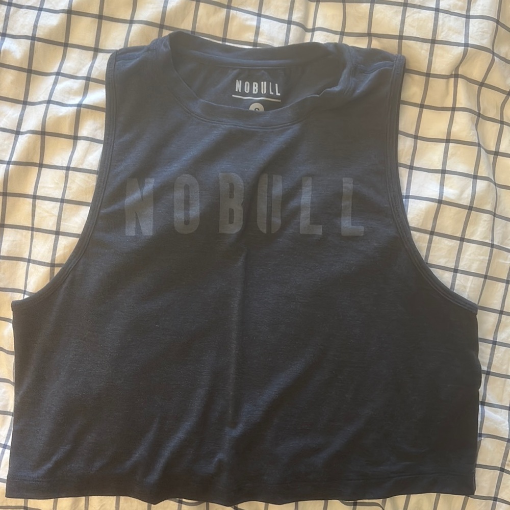 No bull crop tank, size small